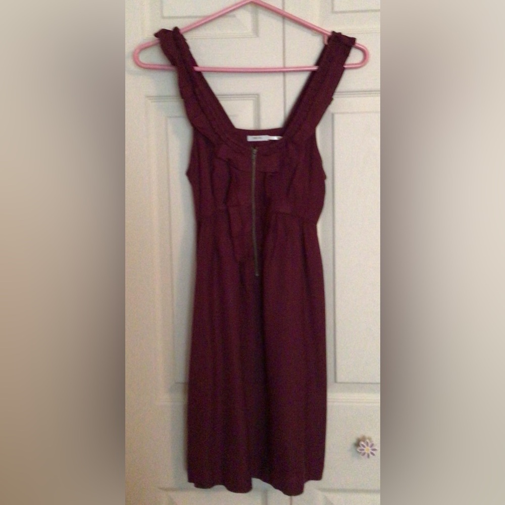 Kimchi Blue~ Maroon Sleeveless Mini Dress